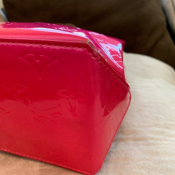 LV Mini Pink Vernis Tote - Picture 10 of 15